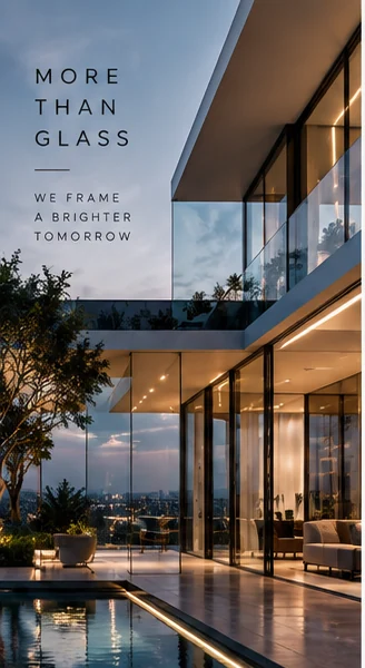 ภาพแนวคิด FourGlass · More Than Glass