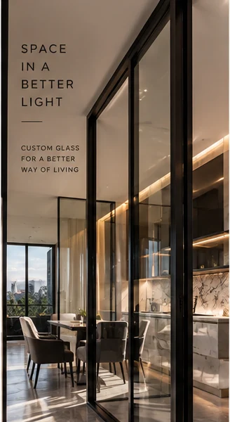 ภาพแนวคิด FourGlass · Space in a Better Light